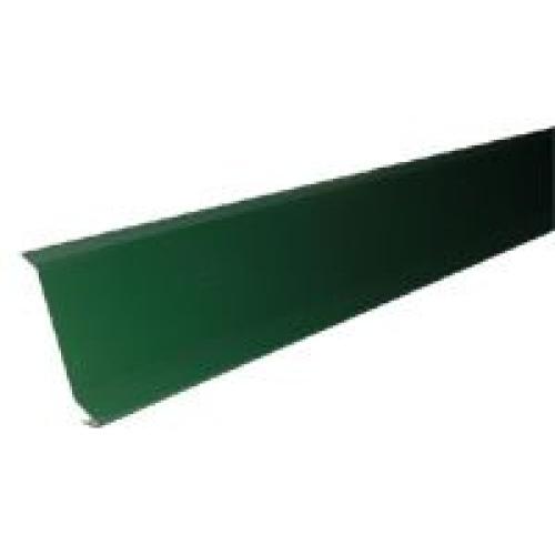 Планка примикання покрівлі до стіни для бітумної черепиці 2м.