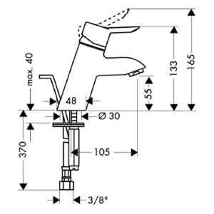 Hansgrohe Focus S Змішувач для раковини 31701000