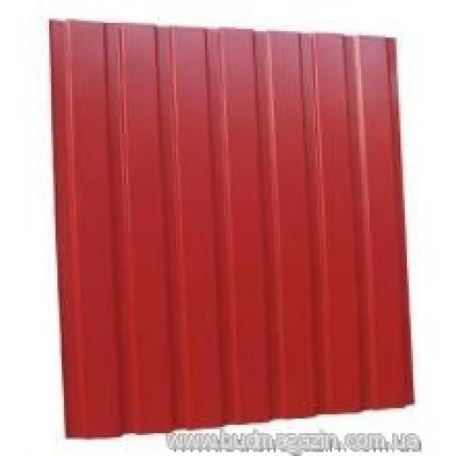Профнастил Арсенал ПС-20 (0,45мм) поліестер матовий колір 8017 (Розпродаж)