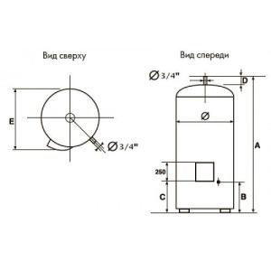 Бойлер (водонагреватель) Atlantic Exlusive VSRS 300L