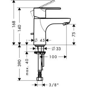 Hansgrohe Talis E2 Смеситель для раковины 31612000