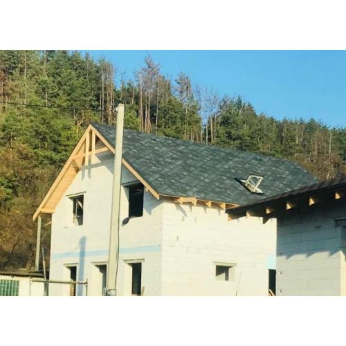 Битумная черепица Акваизол Акцент Маренго Битумная черепица Акваизол Акцент Маренго