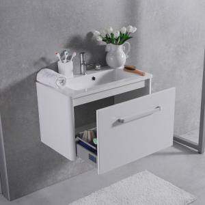 Шкафчик навесной Fancy Marble модель Bali 70 с раковиной Annabelle