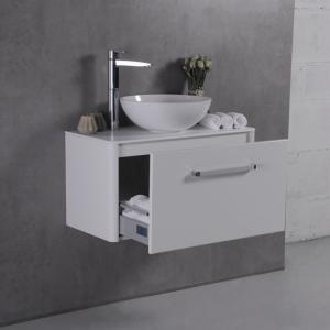 Шафка навісна Fancy Marble модель Fiji 70 з раковиною Mona Шафка навісна Fancy Marble модель Fiji 70 з раковиною Mona