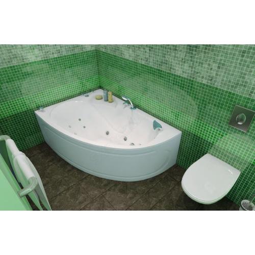 Акрилова ванна Тритон Кайлі 150 ліва (сифон у подарунок)