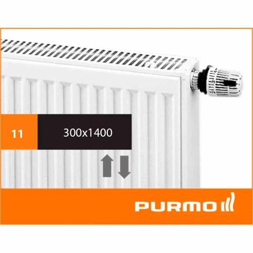 Стальной панельный радиатор PURMO Compact 11 300x 1400