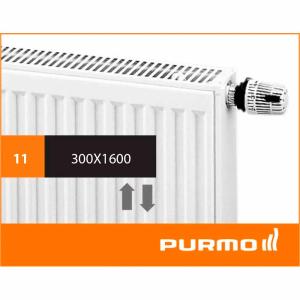 Стальной панельный радиатор PURMO Compact 11 300x 1600