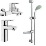 Німецький набір змішувачів у ванну GROHE (3 шт) – 1300 грн