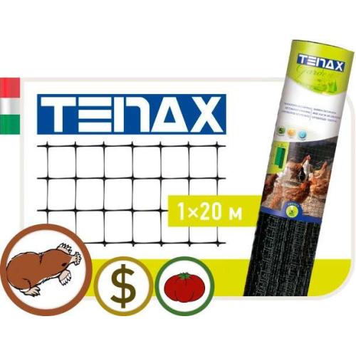 Сетка полимерная TENAX "Защита от кротов" черная (1х20м)