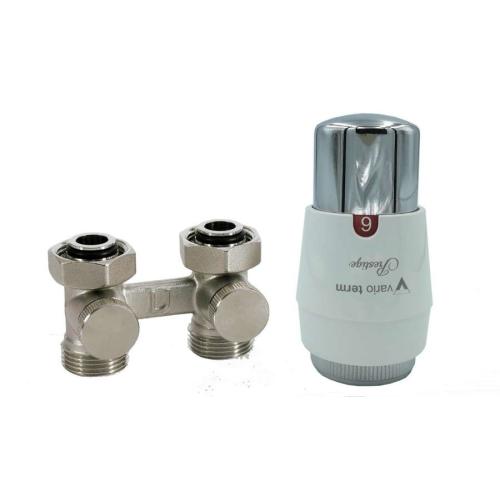 Комплект Vario Term, Standard тип V, Prestige (білий/хром), кутовий, PRNYGS0201C/FK (with nipples)