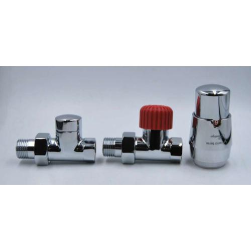 Комплект термостатичний Vario Term, ROYAL, кутовий, хром, ROGS0202CFK