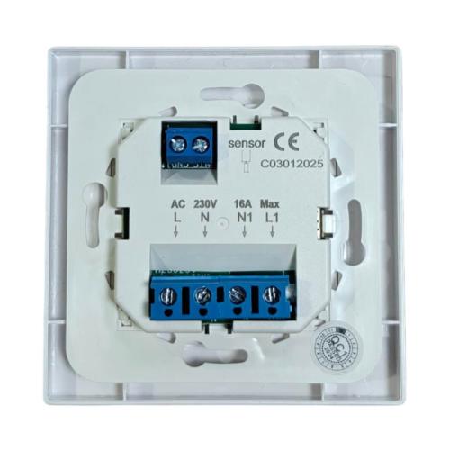 Терморегулятор механічний для теплої підлоги Castle AC308H (Asfora) білий Терморегулятор механічний для теплої підлоги Castle AC308H (Asfora) білий