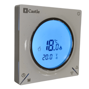 Терморегулятор программируемый Castle AC829H с функцией WI-FI (Белый)