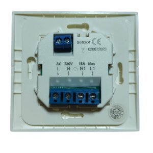 Терморегулятор механический для теплого пола Castle AC308H слоновая кость