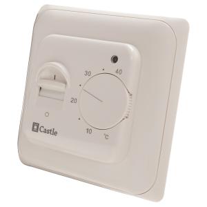 Терморегулятор механічний для теплої підлоги Castle RTC 70.26 Ivory