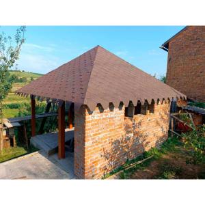 Битумная черепица Акваизол Мозайка Корсика Битумная черепица Акваизол Мозайка Корсика