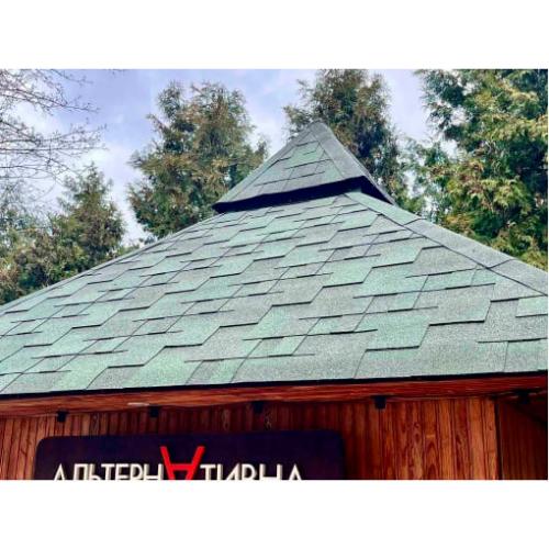 Битумная черепица Акваизол Акцент Мохито