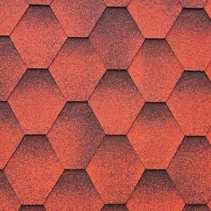 Битумная черепица Акваизол Мозаика Мак