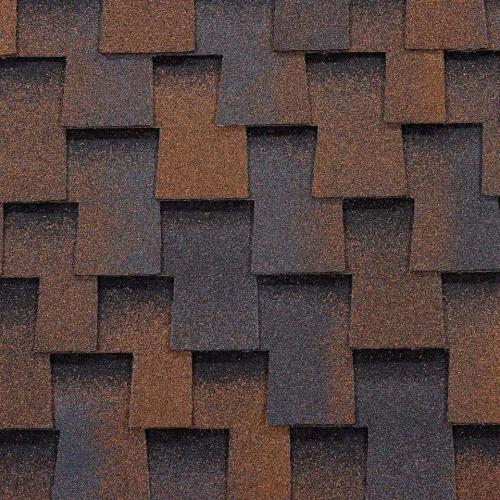 BTM Битумная черепица Shingle Dragon (Зуб Дракона) Кофе-медь