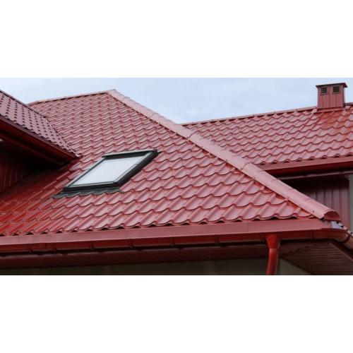 Металлочерепица Delta матовый полиэстер PEMA металл Arcelor (Индия) 0,45 мм