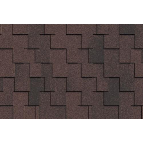 ICOPAL Битумная черепица Claro Antik Коричневый