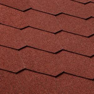ICOPAL Бітумна черепиця (Шестигранник) Коричневий, Червоний ICOPAL Бітумна черепиця (Шестигранник) Коричневий, Червоний