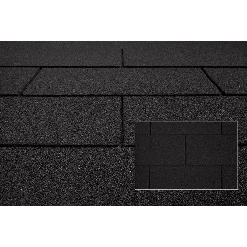 KATEPAL Битумная черепица 3T (Черный)