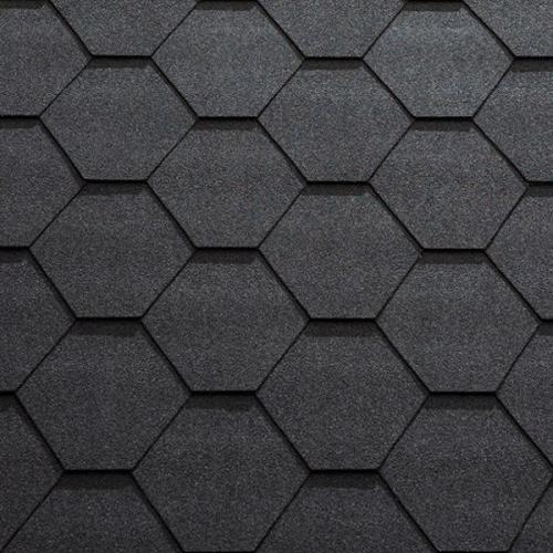 Matizol Битумная черепица UNI STRONG Графит