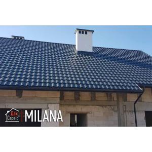 Металлочерепица Milana Полиэстер (Украина Metipol High Build Z225) 0,5 мм