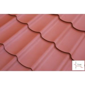Металлочерепица Modena CLASSIC Polyester PE (16 мм), металл Корея