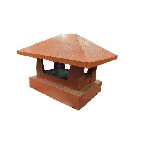 Колпак на дымоход (дымник) для металлочерепицы