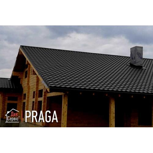 Металлочерепица Praga Полиэстер (Китай) 0,43 мм