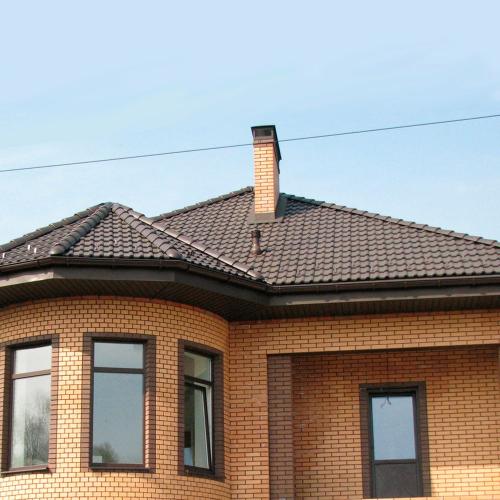 Vortex Цементна черепиця Подвійна римська Антрацит