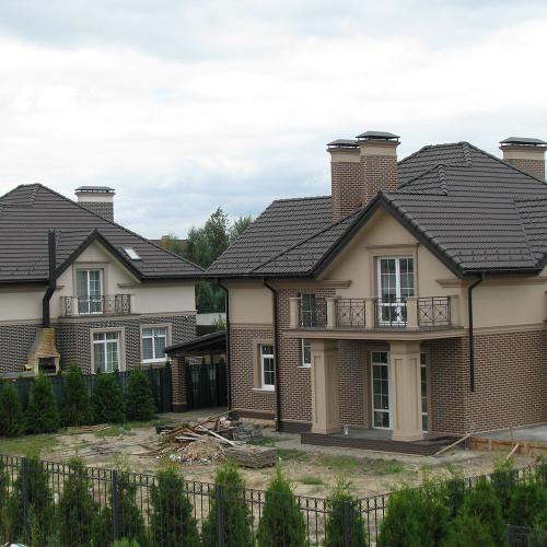 Vortex Цементна черепиця Подвійна римська Темно-коричнева Vortex Цементна черепиця Подвійна римська Темно-коричнева