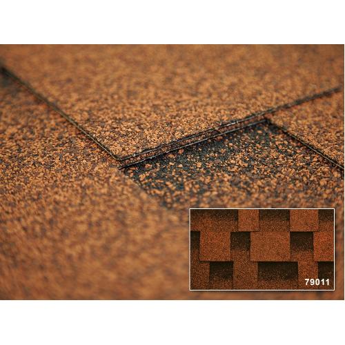 Битумная черепица Kerabit Квадро Терракота 79011