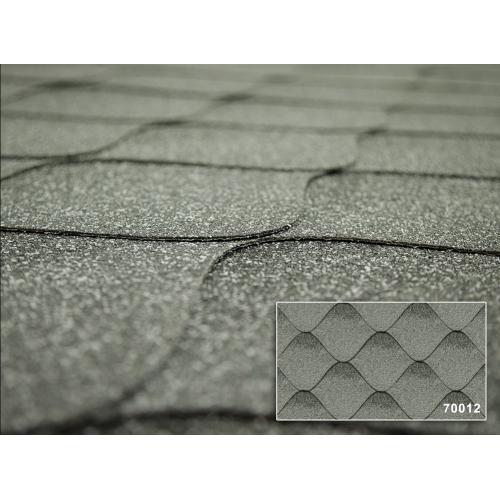 Бітумна черепиця Kerabit Хвиля сіро-білий 70012