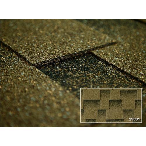 Бітумна черепиця Kerabit Квадро Оливковий 29001