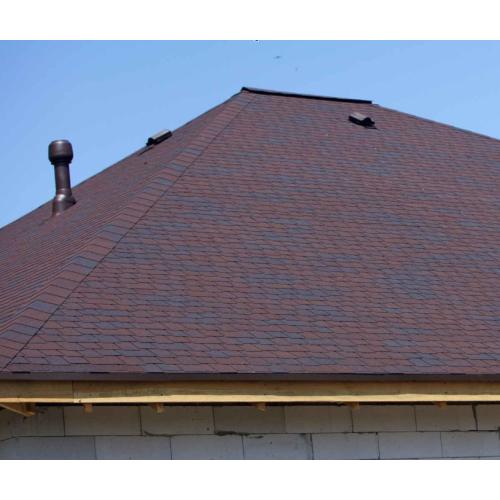 Бітумна черепиця Ruflex Dranka СБС Темний шоколад Бітумна черепиця Ruflex Dranka СБС Темний шоколад