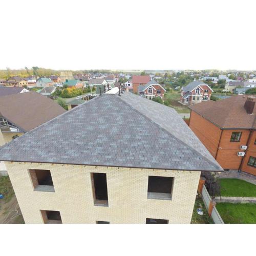 Бітумна черепиця Ruflex Dranka СБС Норвезький фіорд Бітумна черепиця Ruflex Dranka СБС Норвезький фіорд