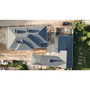 Бітумна черепиця Ruflex Dranka СБС Темна ніч Бітумна черепиця Ruflex Dranka СБС Темна ніч