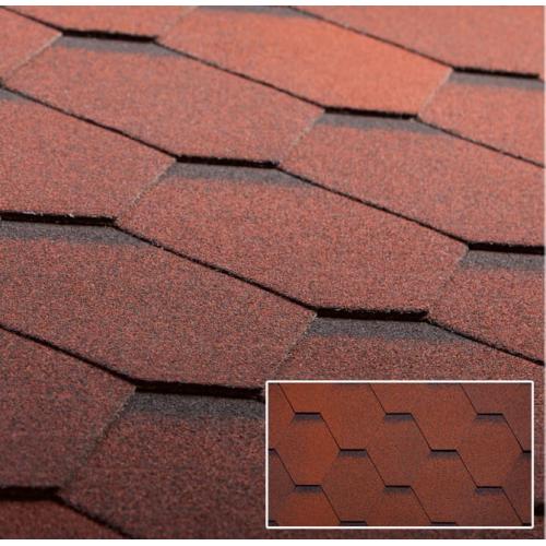 Битумная черепица Ruflex SOTA СБС Красный крыжовник