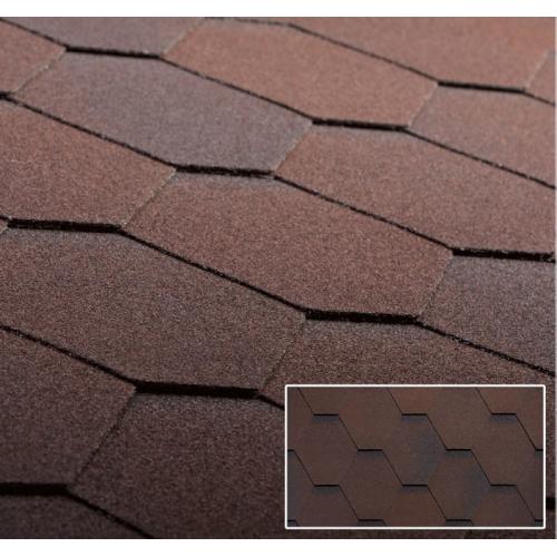 Бітумна черепиця Ruflex SOTA СБС Темний шоколад