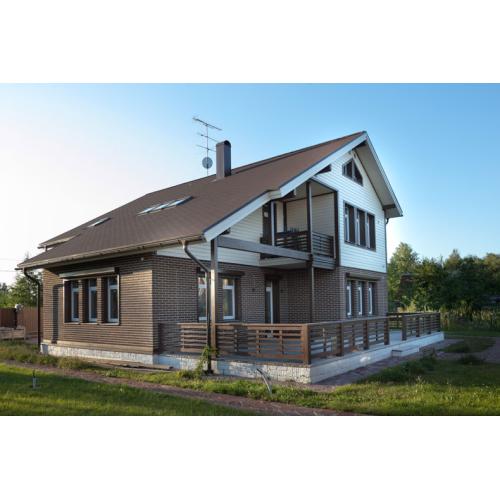 Бітумна черепиця Ruflex SOTA СБС Темний шоколад Бітумна черепиця Ruflex SOTA СБС Темний шоколад