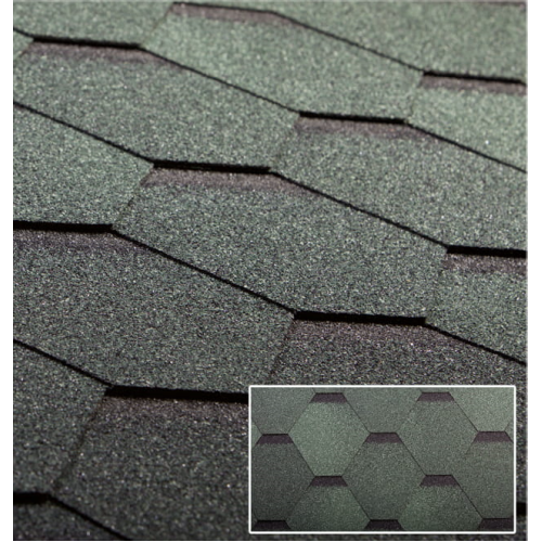 Бітумна черепиця Ruflex Mint SOTA Зелений