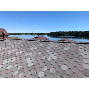 Бітумна черепиця Ruflex SOTA СБС Норвезький фіорд Бітумна черепиця Ruflex SOTA СБС Норвезький фіорд