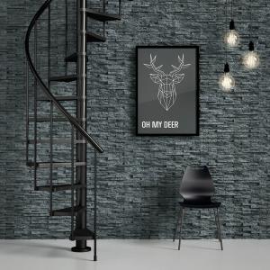 Лестница винтовая Dolle Calgary 120 см (высота до 280 см)