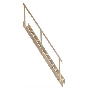 Деревянная лестница Dolle Madrid 57 см (висота 283 см)