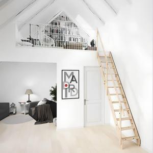 Деревянная лестница Dolle Madrid 57 см (висота 283 см)