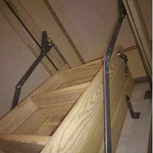 Сходи на горище Hot Step Termo Plus 4s 90x70 см. висота 280см