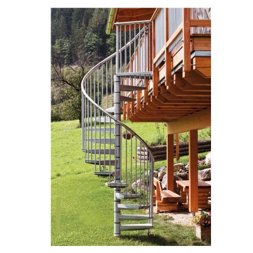 Лестница винтовая Rondo Zink Plus 120 оцинкованная